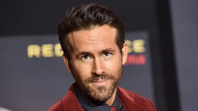 Mandatory Credit: Photo by AFF-USA/Shutterstock (12586865ck)Ryan Reynolds'Red Notice' film premiere, Arrivals, LA Live, Los Angeles, California, USA - 03 Nov 2021.