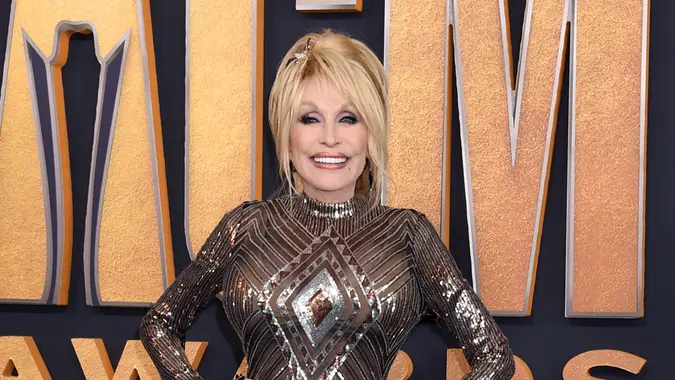 Mandatory Credit: Photo by AFF-USA/Shutterstock (12839121bx)Dolly PartonAcademy of Country Music Awards, Arrivals, Las Vegas, Nevada, USA - 07 Mar 2022.