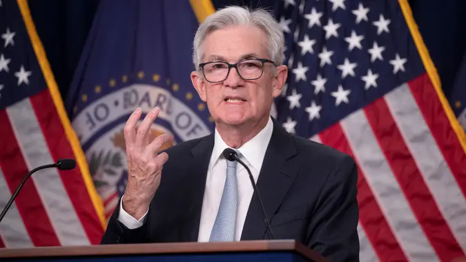 Federal Reserve Chair Powell speaks after raising benchmark interest rate, Washington, Usa - 02 Nov 2022