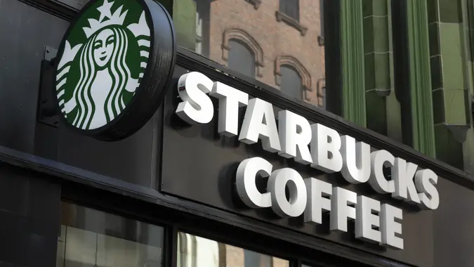 Starbucks Logo, Boston, United States - 14 Oct 2022