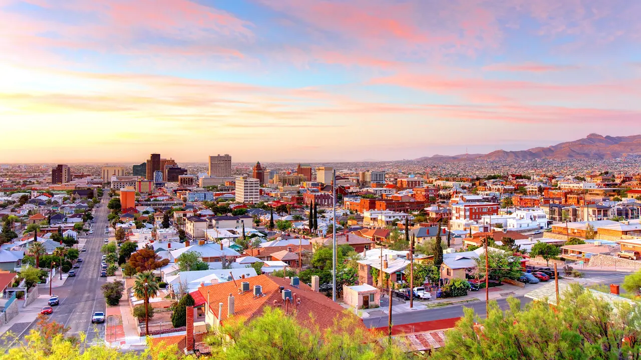 El Paso, Texas stock photo
