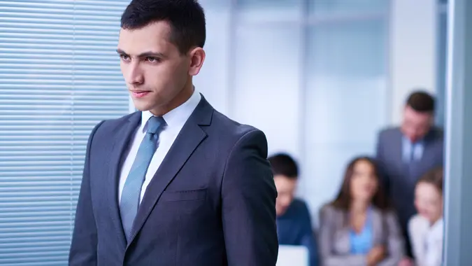 Meeting was a disappointment stock photo