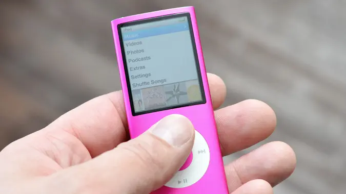 IPod Nano stock photo