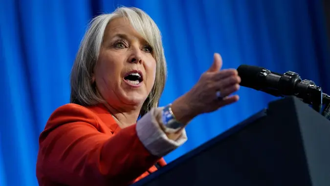Mandatory Credit: Photo by Patrick Semansky/AP/Shutterstock (13607641u)New Mexico Gov.