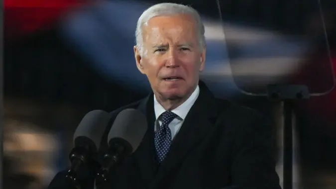 Biden Reaffirms Support For Ukraine, Warsaw, Poland - 21 Feb 2023