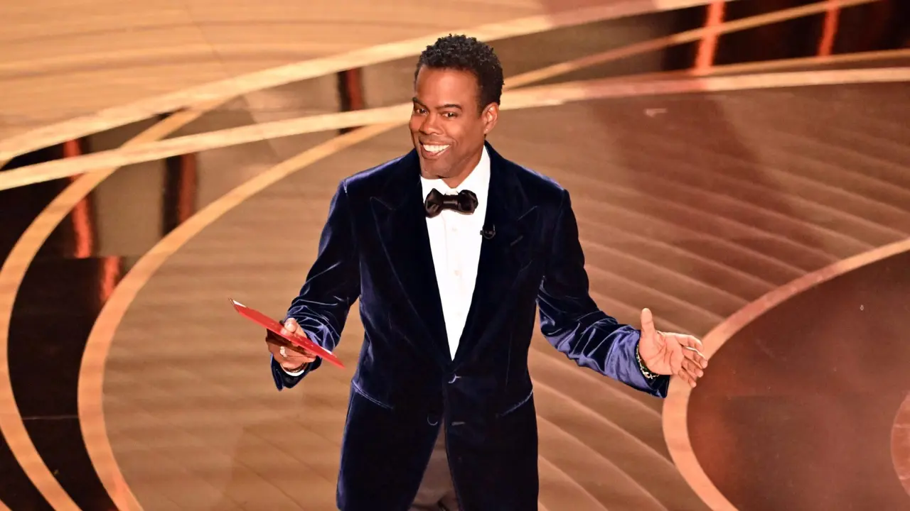 Mandatory Credit: Photo by Rob Latour/Shutterstock (12862766qu)Chris Rock94th Annual Academy Awards, Show, Los Angeles, USA - 27 Mar 2022.
