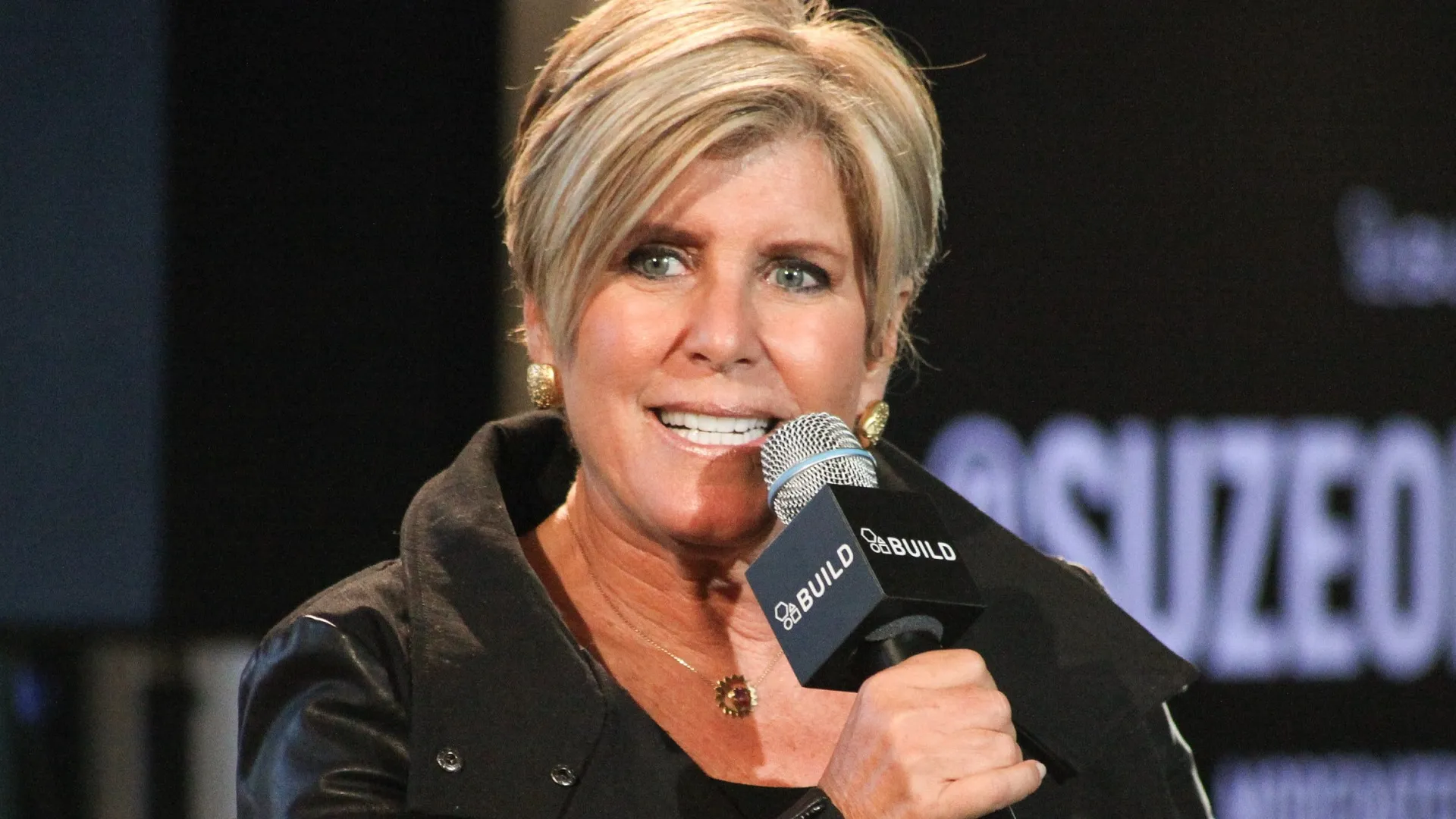 Suze Orman Q&A at AOL Build Speaker Series, New York, America - 04 Nov 2014