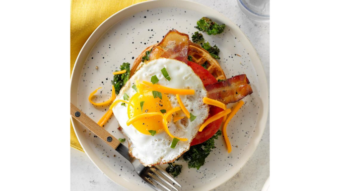 Breakfast BLT Waffles