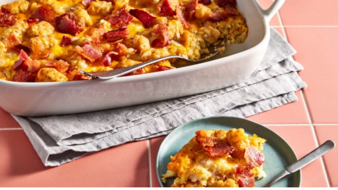 Tater Tot Breakfast Casserole