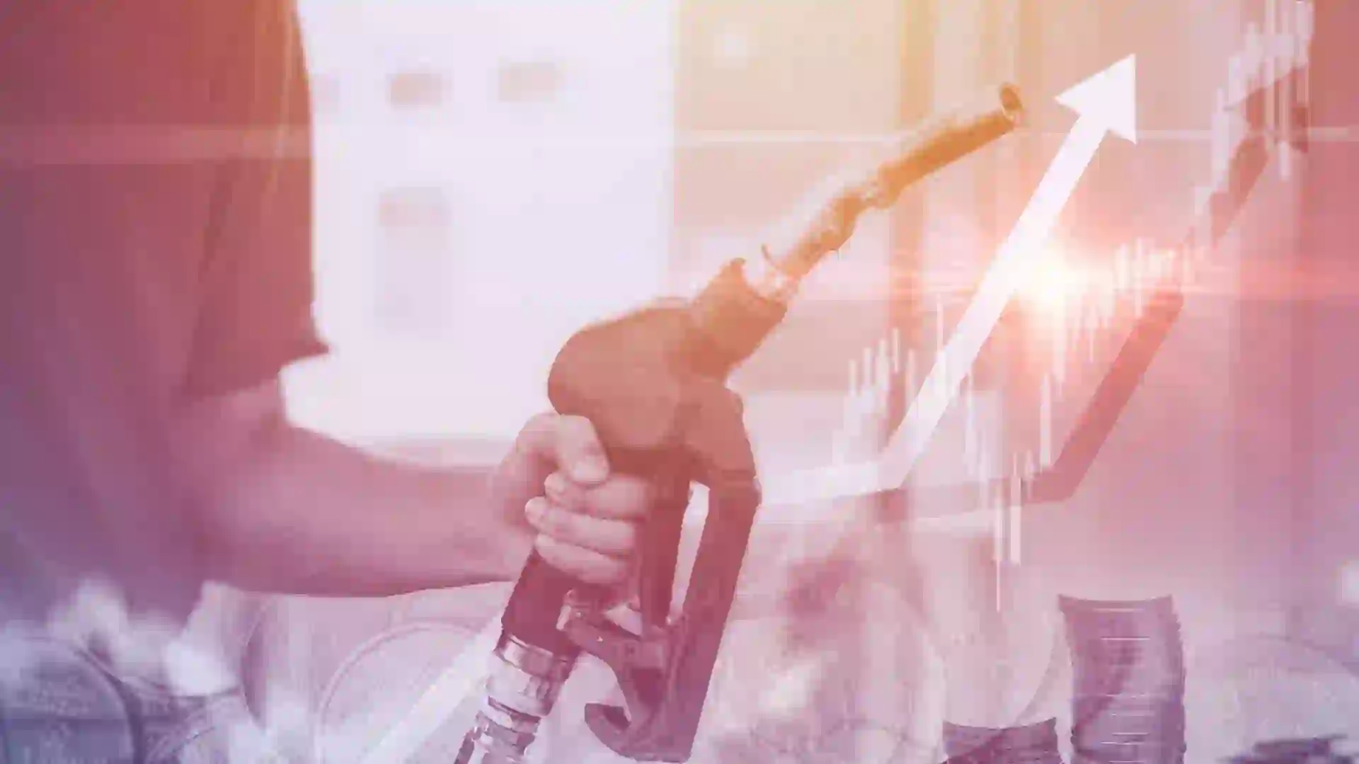 Fuel price high, Gas or Gasoline increased or rising cost concept.