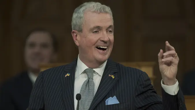 New Jersey Budget, Trenton, United States - 28 Feb 2023