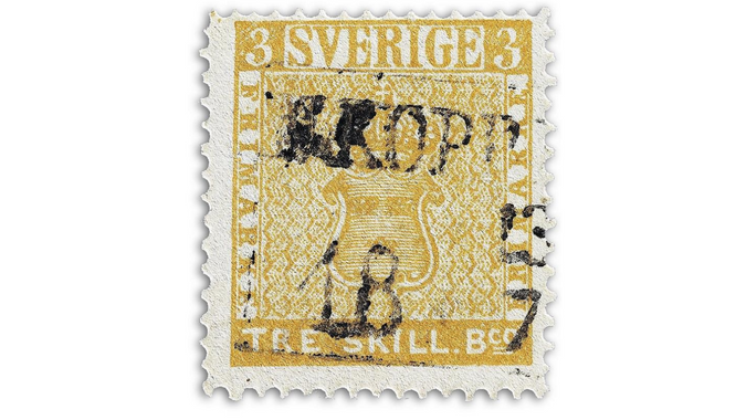 1855 Treskilling Yellow 1855 Treskilling Yellow