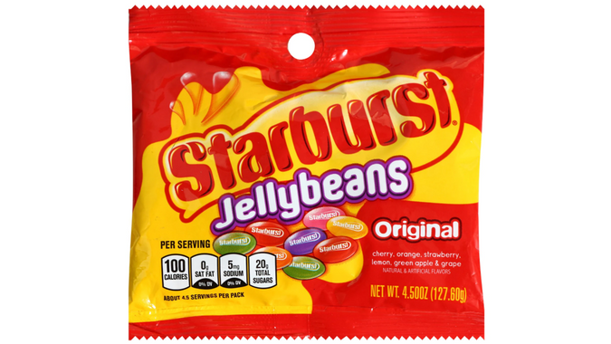 Starburst jelly beans