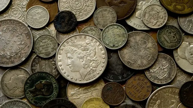 Year, coin collection, countries, numismatics, years