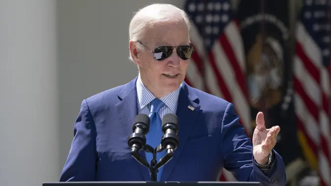 President Joe Biden makes remarks about building healthy communities and announces new actions to advance environmental justice, Washington, DC, USA - 21 Apr 2023
