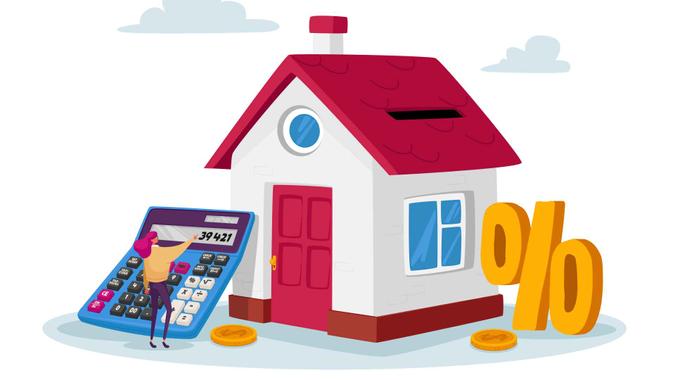 Mortgage and Home Buying Concept.