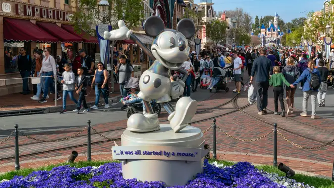 Disneyland Resort celebrates '100 Years of Wonder' and the 95th Oscars with Walt Disney's Historic Award on Display, Anaheim, USA - 13 Mar 2023