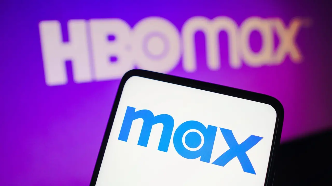 Mandatory Credit: Photo by Rafael Henrique/SOPA Images/Shutterstock (13869360d)In this photo illustration, the Max logo is seen displayed on a smartphone and the HBO Max logo in the background.
