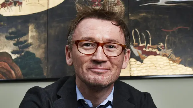 Hugh Hendry of Eclectica Asset Management at home in London, Britain - 15 Oct 2010