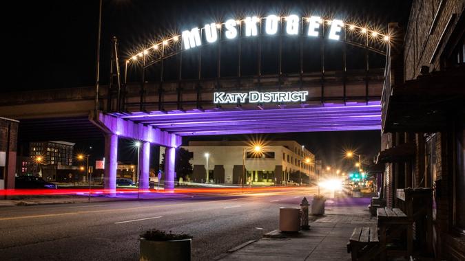 Muskogee, Oklahoma Downtown Muskogee, Oklahoma Downtown photography.