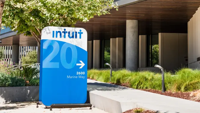 Sep 29, 2020 Mountain View / CA / USA - Intuit corporate headquarters in Silicon Valley; Intuit Inc is an American company that develops and sells financial, accounting and tax preparation software.