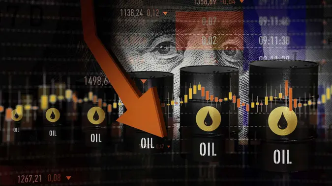 Crude Oil, Fossil Fuel, Price, Reduction, Graph.