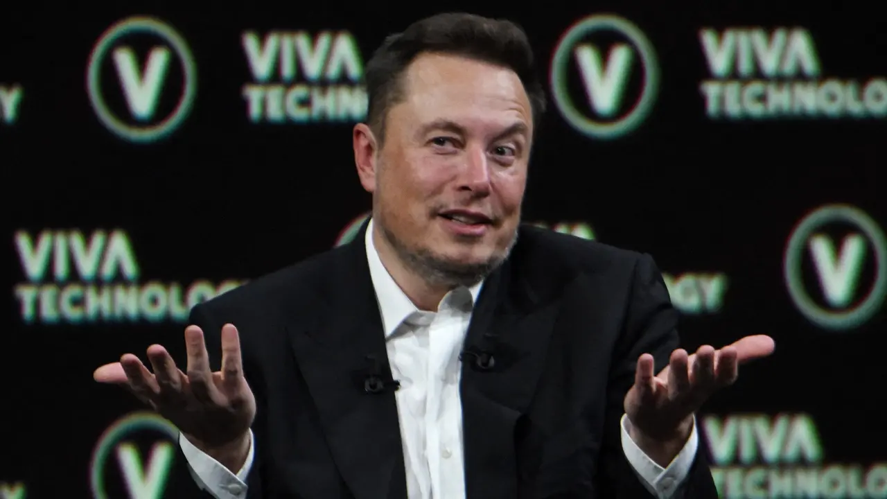 Elon Musk At The Viva Technology 2023 Fair - Paris, France - 16 Jun 2023