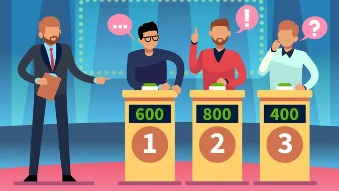Game quiz show.