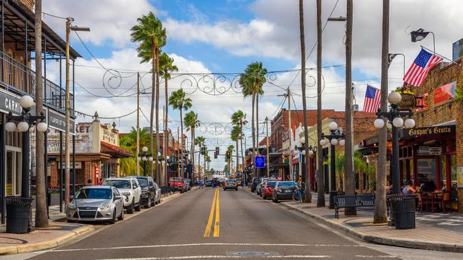 Ybor City, Tampa Bay, Florida.