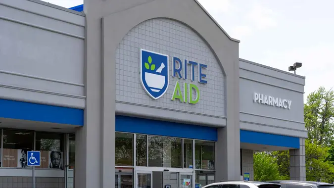 Buffalo, NY, USA - May 23, 2022: A Rite Aid store in Buffalo, NY, USA.