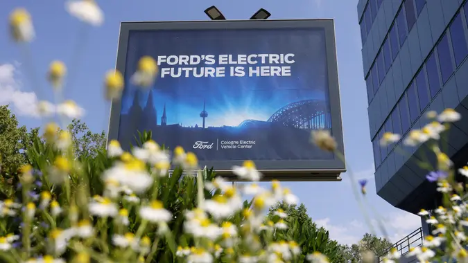German Cancellor Olaf Scholz visit Ford car manufacturer in Cologne, Germany - 12 Jun 2023