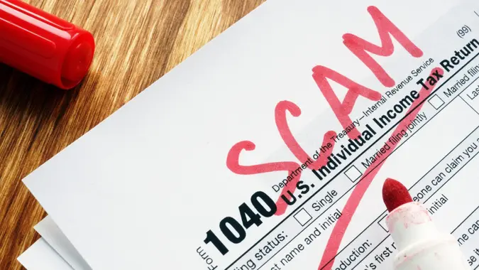 Tax scam.