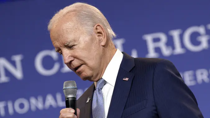 Joe Biden on Civil Rights Symposium - Washington, United States - 27 Jul 2023