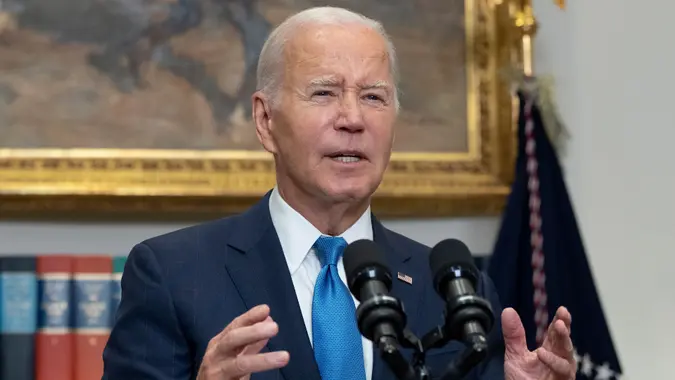President Biden's Remarks on Contract Negotiations Between UAW and Big 3 Auto Makers, Washington, USA - 15 Sep 2023