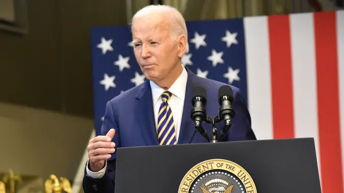 President Joe Biden Delivers Remarks At Prince George's Community College - 14 Sept 2023