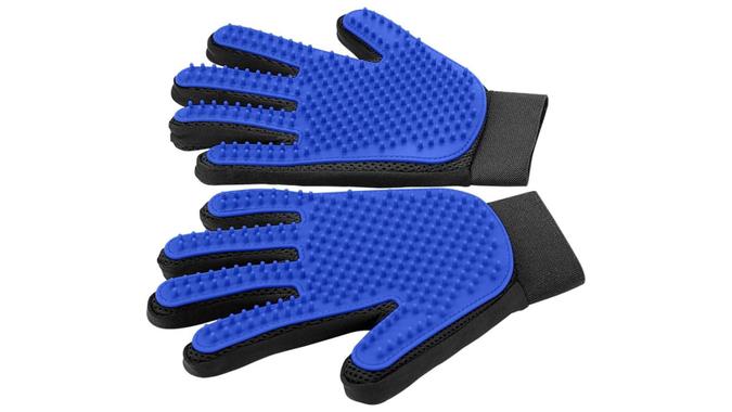 _DELOMO Upgrade Pet Grooming Gloves