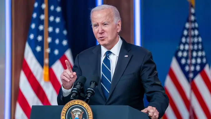 President Biden addresses US Fire Administrator's Summit on Fire Prevention and Control, Washington, USA - 10 Oct 2023