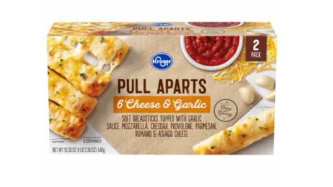 Kroger Cheesy Garlic Pull Apart Bread