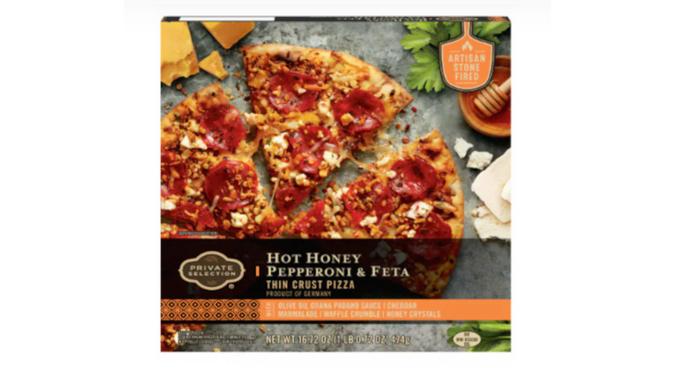 Kroger Private Selection Thin Crust Hot Honey Pepperoni & Feta Pizza
