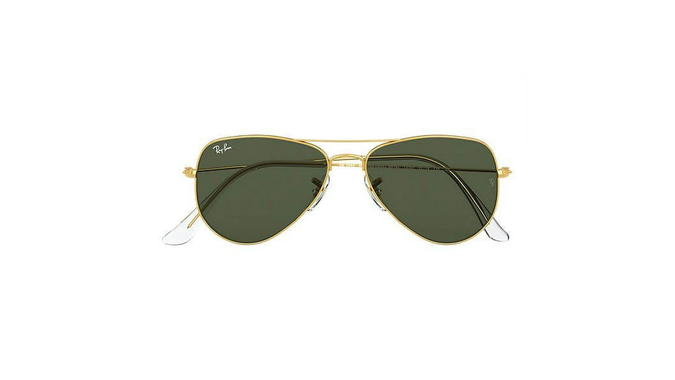 Ray Ban Aviator Small Green Classic G-15 Pilot Unisex Sunglasses RB3044 L0207 52