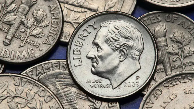 Coins of USA.