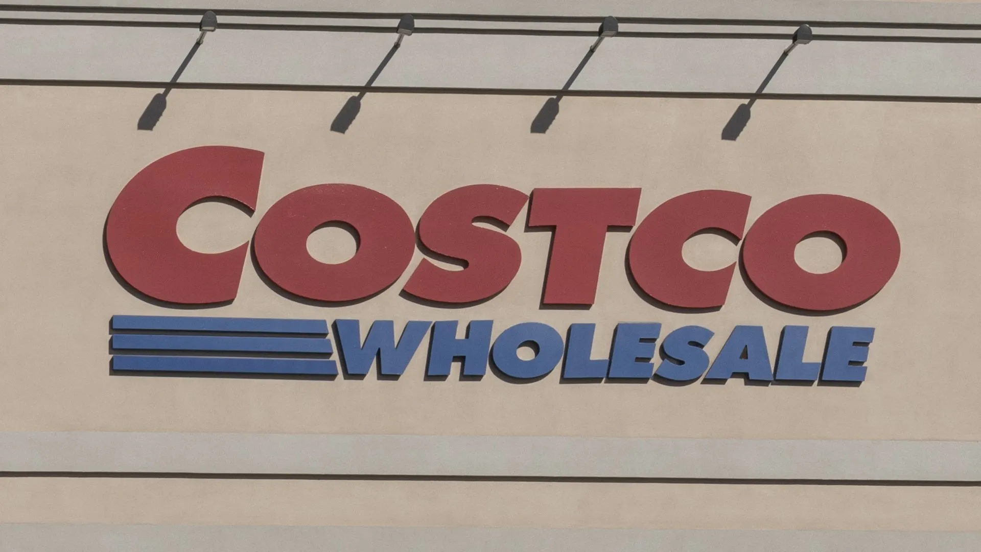 Costco Wholesale Location. Costco Wholesale is a multi-billion dollar membership retailer. stock photo
