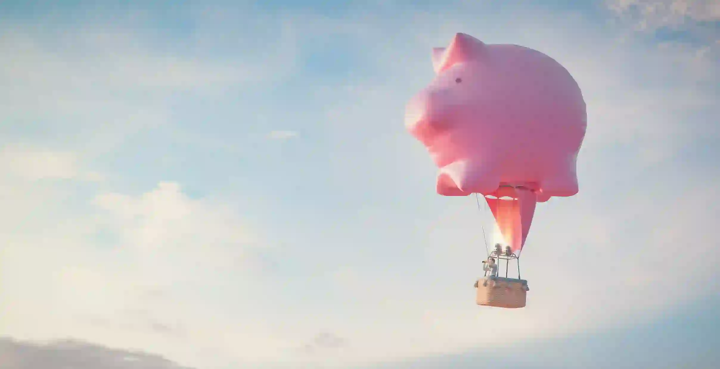 Piggy Bank,3d Render.