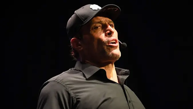 Tony Robbins in concert at Menorah Arena, Tel Aviv, Israel - 04 Oct 2019