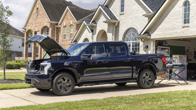 Emre Gol with F-150 Lightning - Texas.