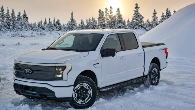 Preproduction model with optional equipment driven under test conditions.