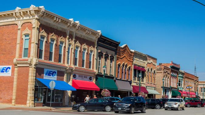 Winterset, United States - September 24, 2019.