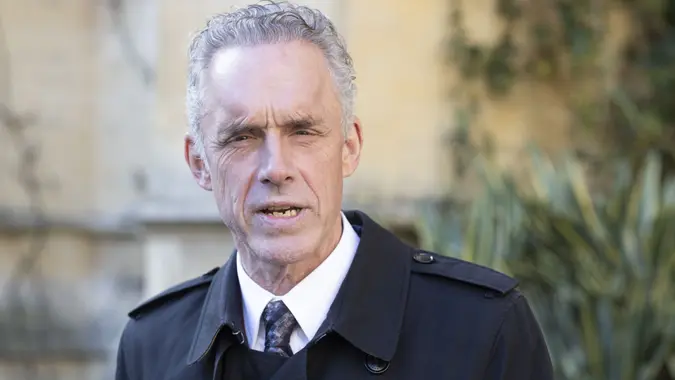 Mandatory Credit: Photo by David Hartley/Shutterstock (13855589ad)Jordan Peterson, Canadian psychologist, author, and media commentatorThe Oxford Literary Festival, UK - 02 Apr 2023.