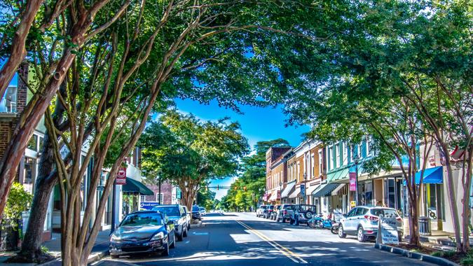 historic white rose city of york south carolina.