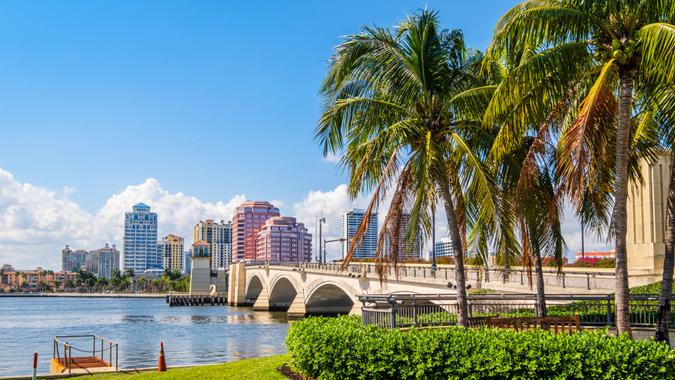 West Palm Beach, Florida (US) stock photo